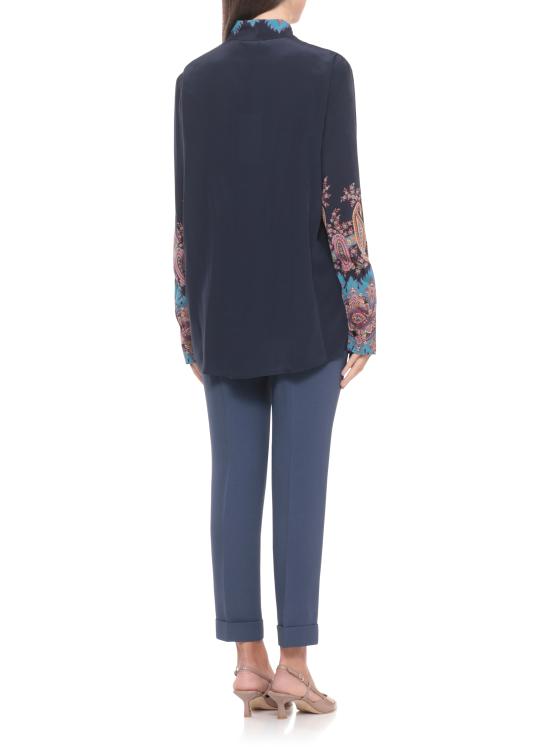 25FW 에트로 셔츠 WRIA0013 AKB33X0886 Blue - ETRO