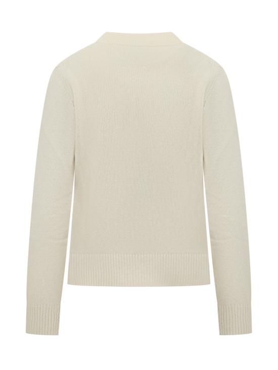 25FW 가니 플러피 퍼피 러브 울 스웨터 K2562135 EGRET DOM - GANNI