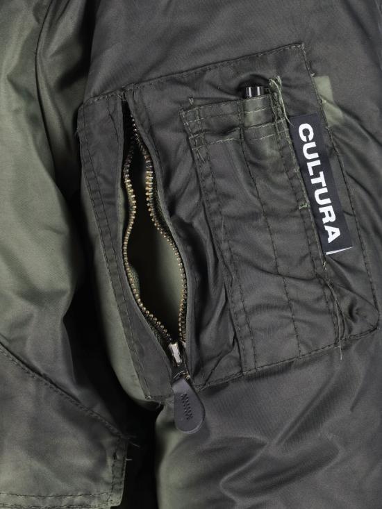 25FW 쿨투라 봄버 자켓 BB002 Green - CULTURA