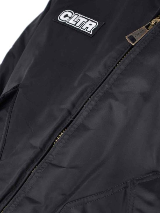 25FW 쿨투라 봄버 자켓 BB005 Black - CULTURA