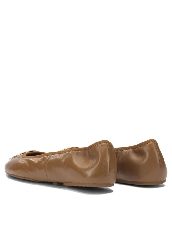 26SS 토리버치 발레 플랫 175134240 Brown - TORY BURCH