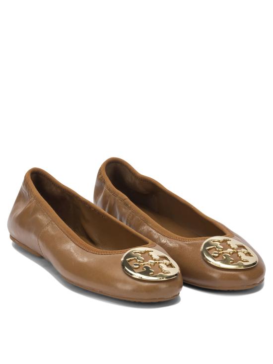26SS 토리버치 발레 플랫 175134240 Brown - TORY BURCH