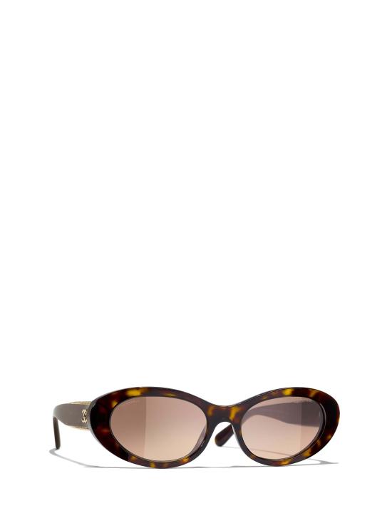 26FW 샤넬 선글라스 CH5515 C71451 DARK TORTOISE - CHANEL