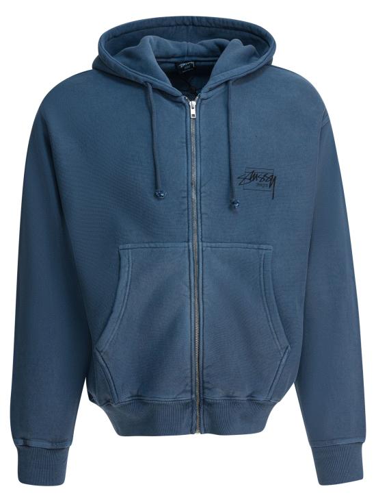 25FW 스투시 긴팔 티셔츠 1975079NAVY Blue