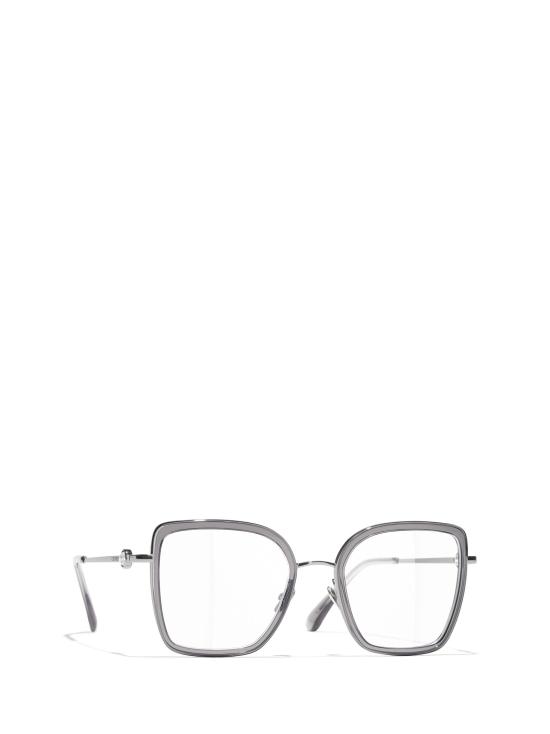 26FW 샤넬 안경 CH2222 C108 DARK GREY CRYSTAL - CHANEL