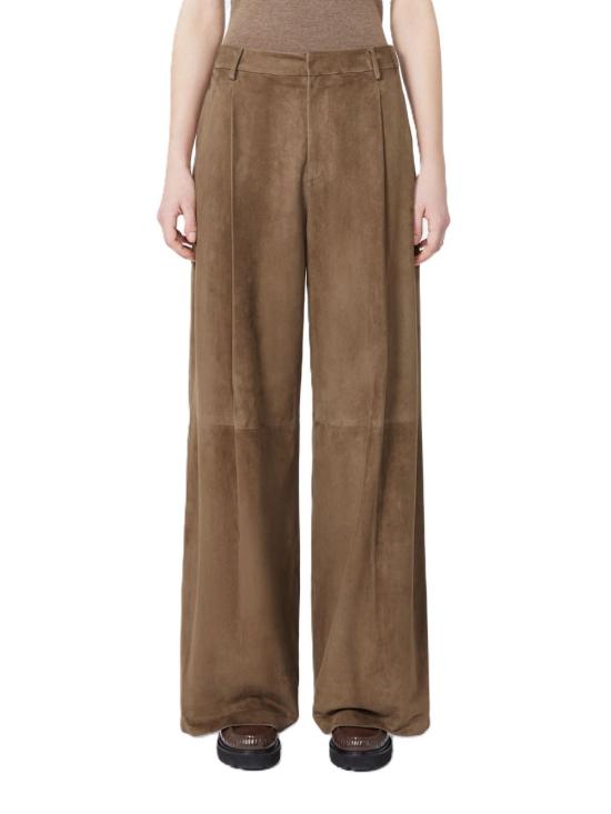 25FW 에스막스마라 스트레이트 팬츠 BRANDO001 Brown - 'S MAX MARA