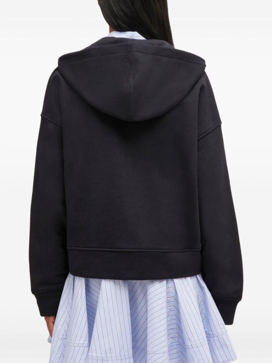 25FW 가니 후드 티셔츠 T4369004 BLACK - GANNI