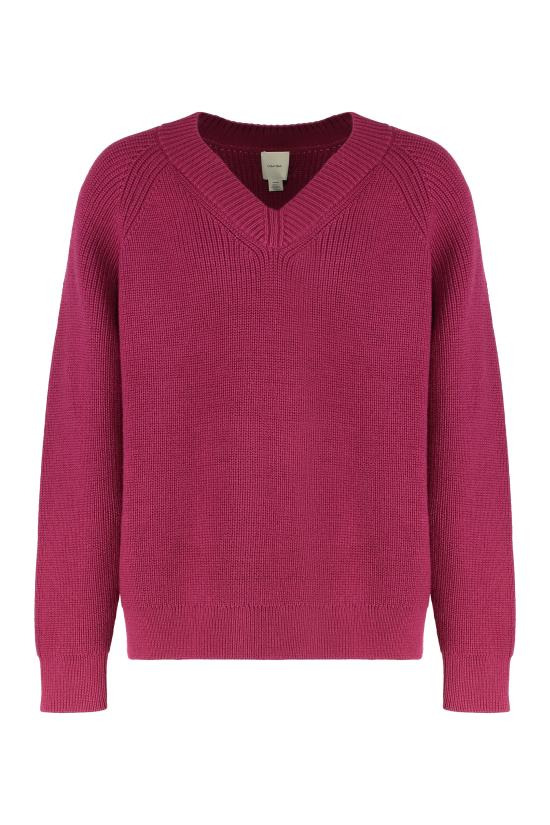 25FW 캘빈클라인 스웨터 LV04LD314GVAQ red