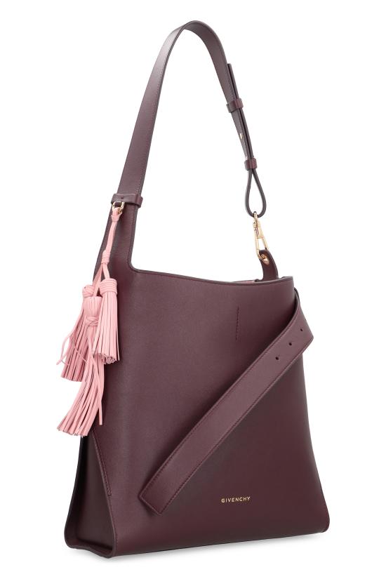 25FW 지방시 미디엄 벨티드 호보백 BB512ZB29Z604 Burgundy - GIVENCHY