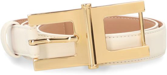 25FW 엘리자베타프랜치 레귤러 벨트 CT57S57E2DZ9 White - ELISABETTA FRANCHI