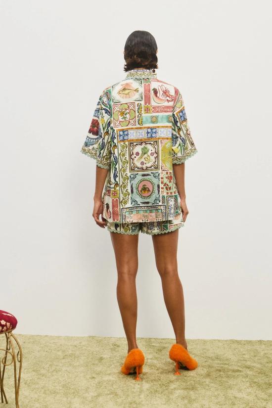 25FW 알레메 블라우스 5623TMULTI MULTICOLOUR - ALEMAIS