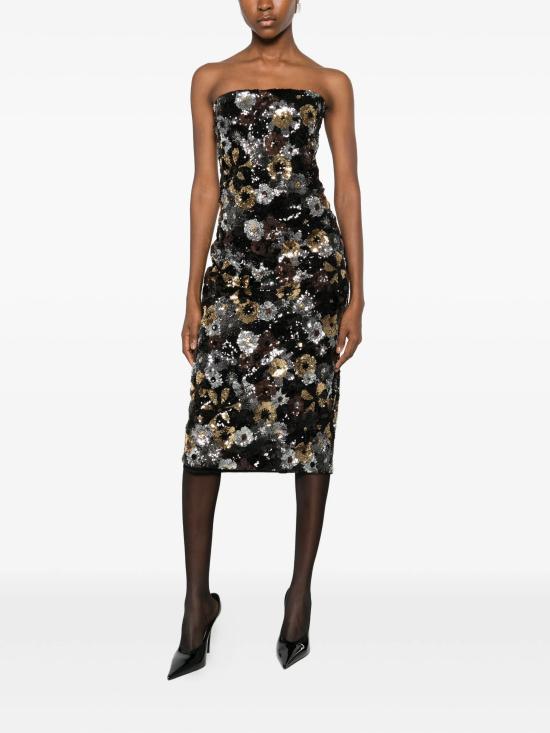 25FW 막스마라 스튜디오 미디 원피스 2526226044600001 BLACK - MAX MARA STUDIO