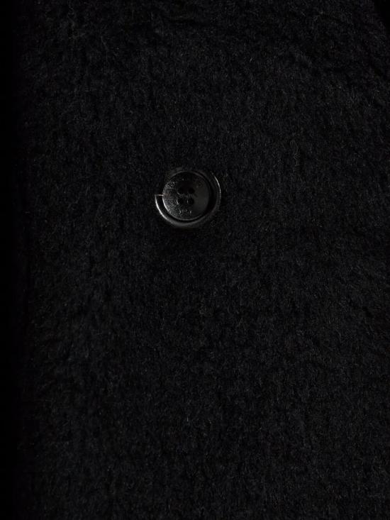 25FW 막스마라 테디 알파카 울 더블브레스트 베스트 2521276253600008 BLACK - MAX MARA