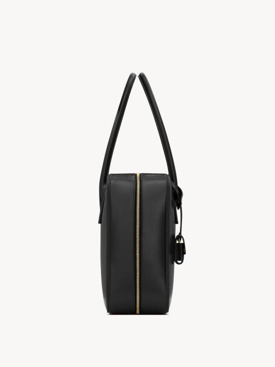 25FW 생로랑 삭 드 주르 박스 생로랑 버필로 백 8323830SX0W1000 BLACK - SAINT LAURENT