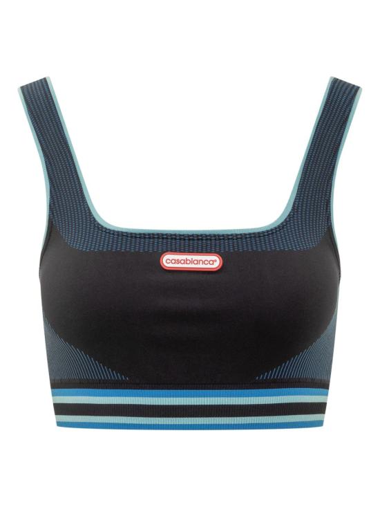 25FW 카사블랑카 반팔 티셔츠 WAW25ACT05101 BLUE