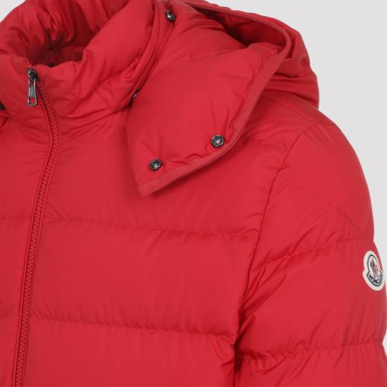 25FW 몽클레어 Montbrocq 몬트브로크 후드 쇼트 다운 숏패딩 K20911A00224597YW 457 RED - MONCLER