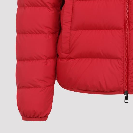 25FW 몽클레어 Montbrocq 몬트브로크 후드 쇼트 다운 숏패딩 K20911A00224597YW 457 RED - MONCLER