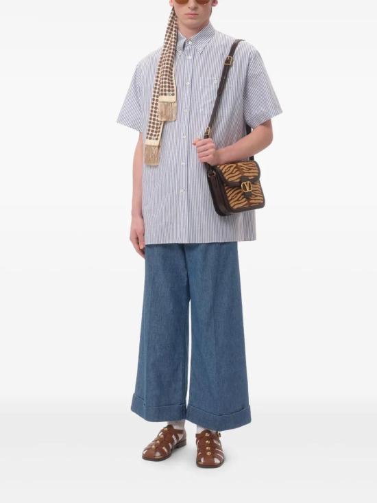 25SS 발렌티노 가라바니 긴팔 셔츠 6V3AAIA0AKT QT7 STRIPPED - VALENTINO GARAVANI