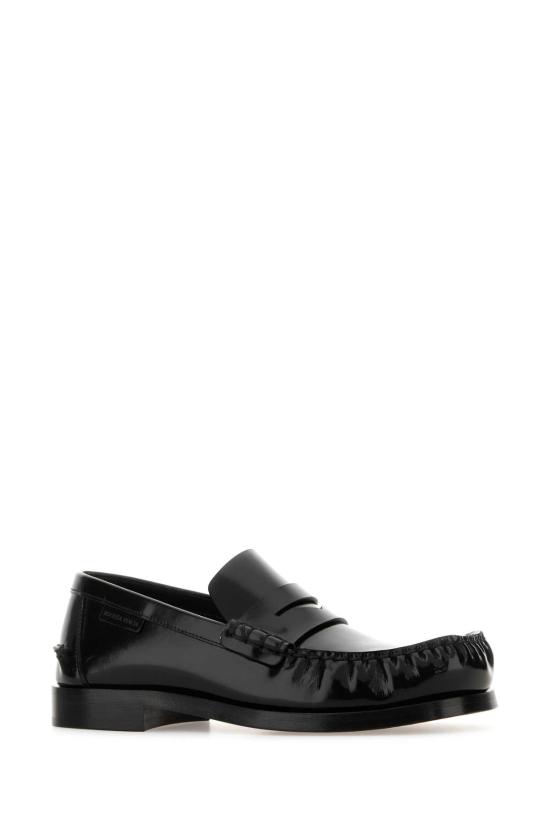 25FW 보테가베네타 로퍼 838360V2RV0 1000 BLACK - BOTTEGA VENETA