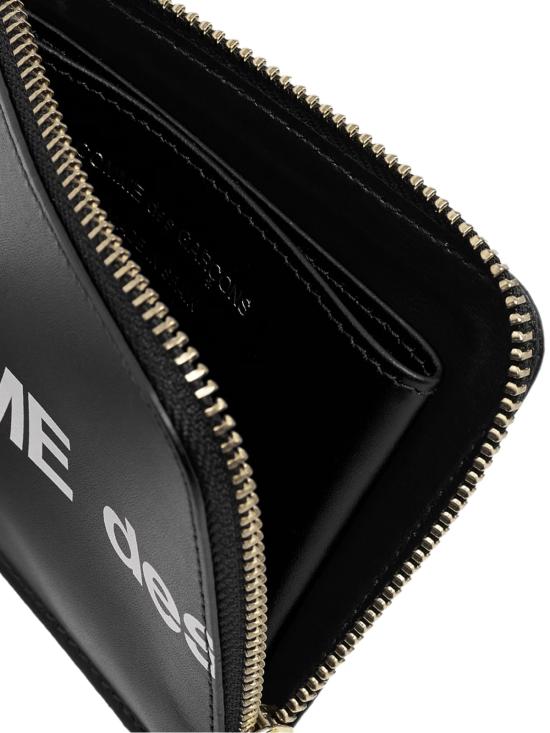  꼼데가르송 휴즈로고 레터링 하프지퍼 SA3100HL BLACK - COMME DES GARCONS