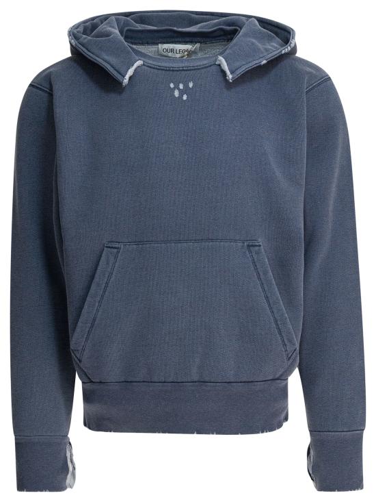 25FW 아워레가시 후드 티셔츠 M4256RFBLUE