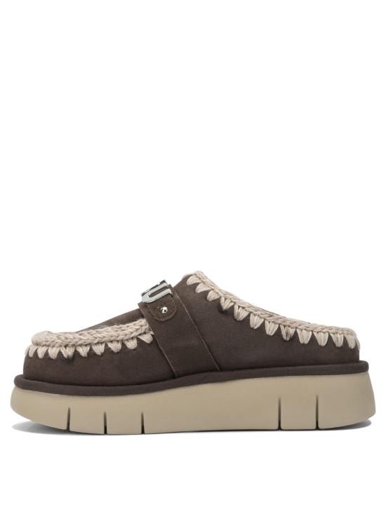 25FW 모우 뮬/슬리퍼 MUFW531001AMOCHA BROWN - MOU