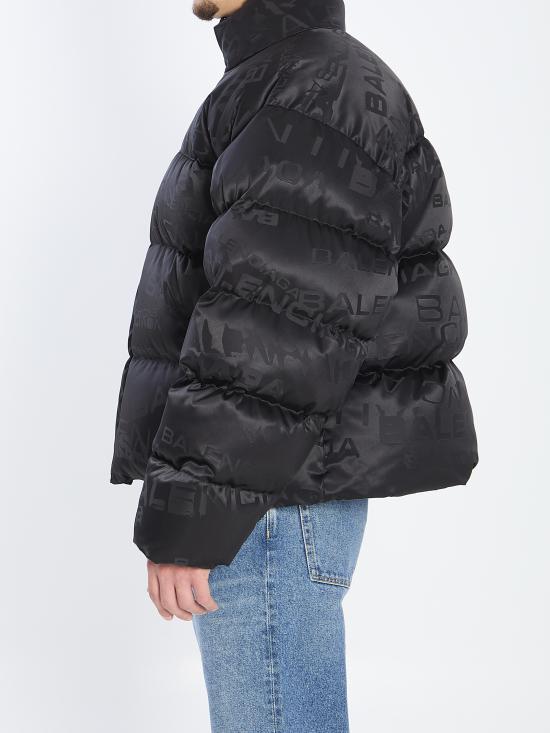 25FW 발렌시아가 숏패딩 850845TTQ13 1000 BLACK - BALENCIAGA