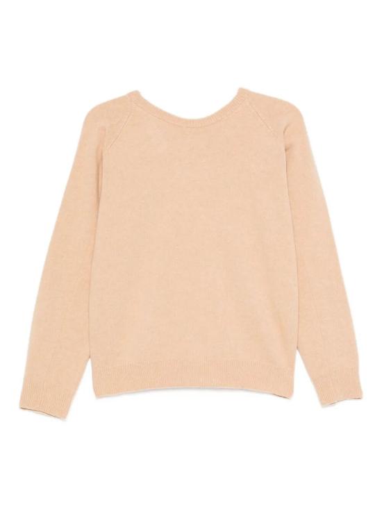 25FW 마르지엘라 V백 울 스웨터 S29HN0015M13179220M CAMEL