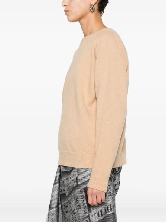 25FW 마르지엘라 V백 울 스웨터 S29HN0015M13179220M CAMEL - MAISON MARGIELA