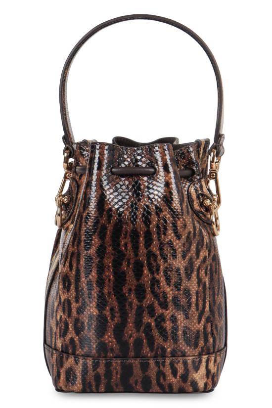 25FW 펜디 몬트레조 FF 자카드 미니 백 8BS109AV54F1N1S Animalier - FENDI