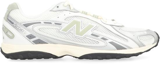  뉴발란스 204L 스웨이드 스니커즈 U204LSWBU204WHITEGREENSILVER White - NEW BALANCE