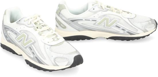  뉴발란스 204L 스웨이드 스니커즈 U204LSWBU204WHITEGREENSILVER White - NEW BALANCE