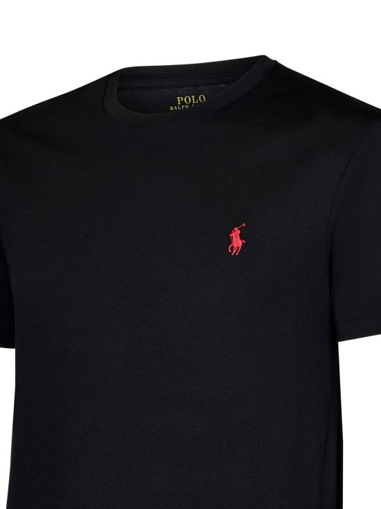 24FW 폴로 랄프로렌 반팔 티셔츠 710680785 001 Black - POLO RALPH LAUREN
