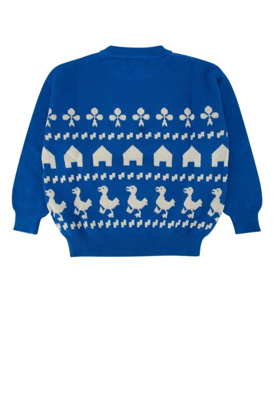 25FW [키즈] 보보쇼즈 트레이닝 상의 B225AC108 BLUE - BOBO CHOSES