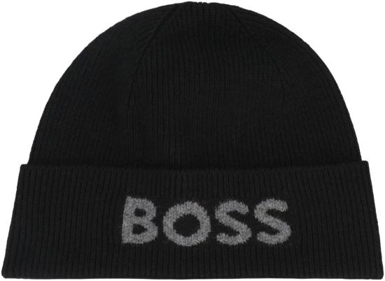 25FW 보스 비니 50548777 001 BLACK - BOSS