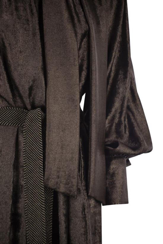 25FW 위켄드막스마라 미디 원피스 2525226033600 001 BRONZE - WEEKEND MAX MARA