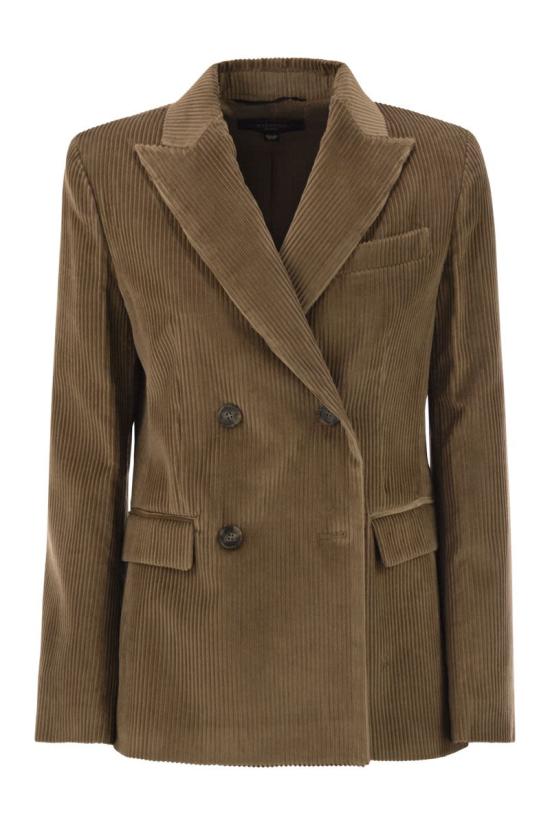 25FW 위켄드막스마라 수트 자켓 2525046062600 006 HAZELNUT