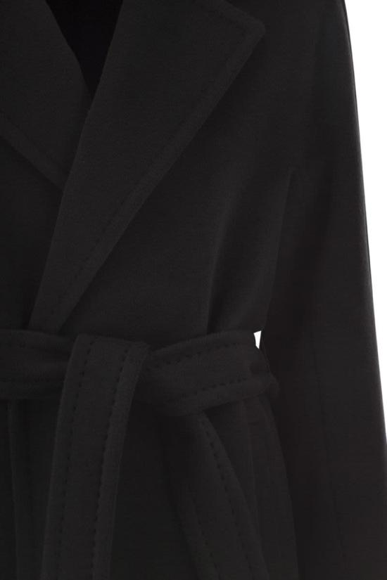 25FW 막스마라 더블 브레스트 미디 코트 2526016112600 005 BLACK - MAX MARA