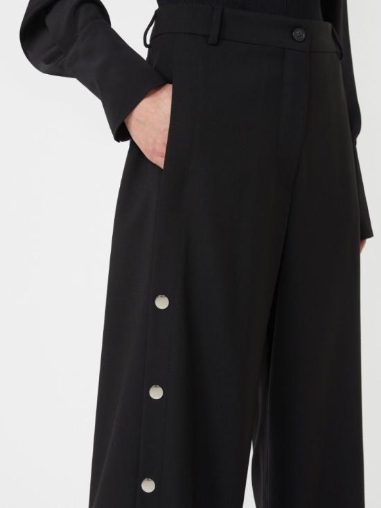 25FW 막스마라 스포츠막스 스트레이트 팬츠 2522136012600 003 BLACK - MAX MARA SPORTMAX FASHION