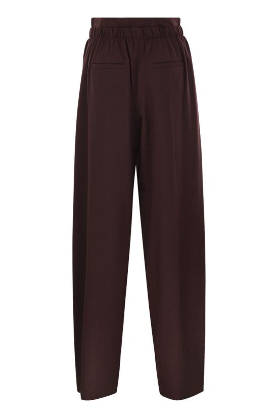 25FW 막스마라 스포츠막스 스트레이트 팬츠 2522136022600 003 BORDEAUX - MAX MARA SPORTMAX FASHION