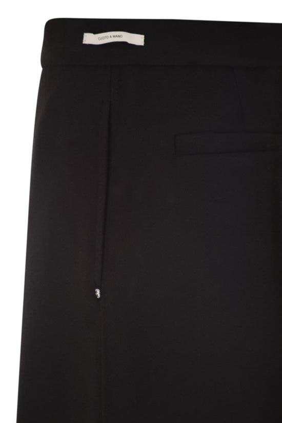 25FW 막스마라 스포츠막스 스트레이트 팬츠 2522146013600 013 BLACK - SPORTMAX