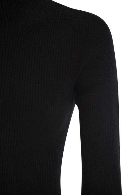 25FW 위켄드막스마라 미디 원피스 2525326013600 001 BLACK - WEEKEND MAX MARA