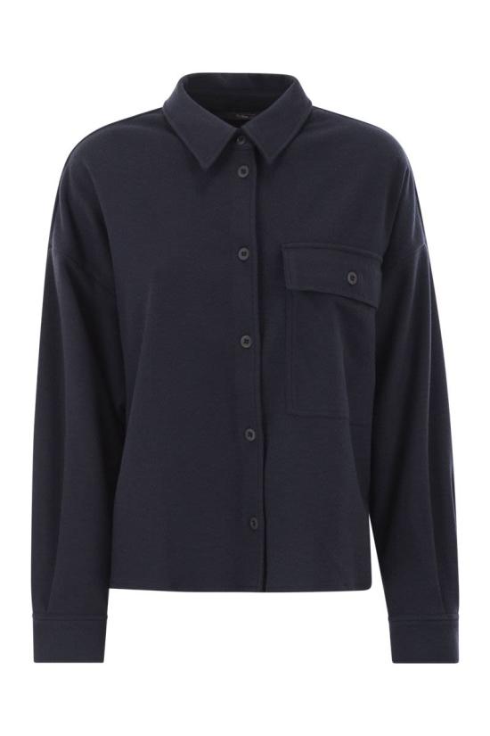 25FW 위켄드막스마라 자켓 2525916012600 001 BLUE