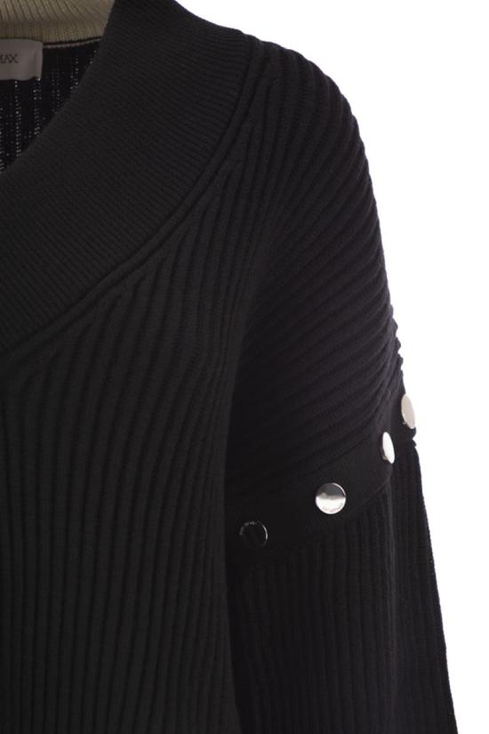 25FW 막스마라 스포츠막스 스웨터 2522366192600 008 BLACK - MAX MARA SPORTMAX FASHION