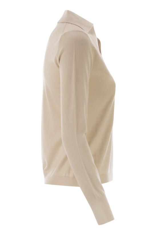 25FW 위켄드막스마라 카파 버진울 스웨터 2525366052600 002 BEIGE - WEEKEND MAX MARA