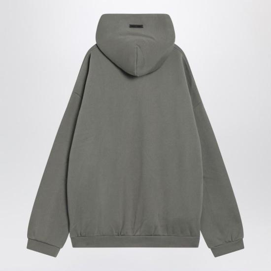 25FW 피어오브갓 플리스 집업 후디 192SP256217F MO GREEN - FEAR OF GOD