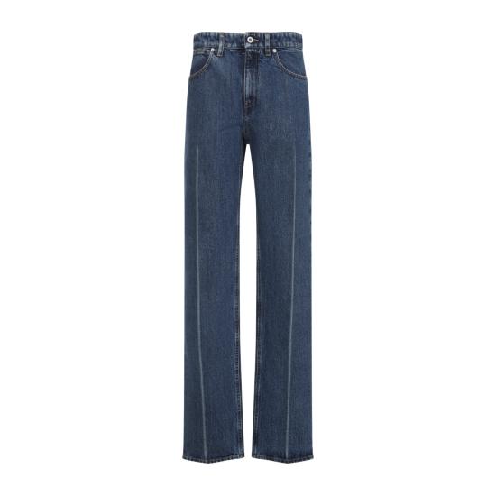 25FW 질샌더 스트레이트 팬츠 J02KA0354J46463 406 BLUE - JIL SANDER