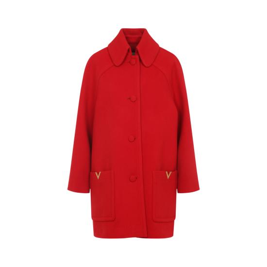 25FW 발렌티노 가라바니 코트 7B0CA3Z79UK R9M RED - VALENTINO GARAVANI