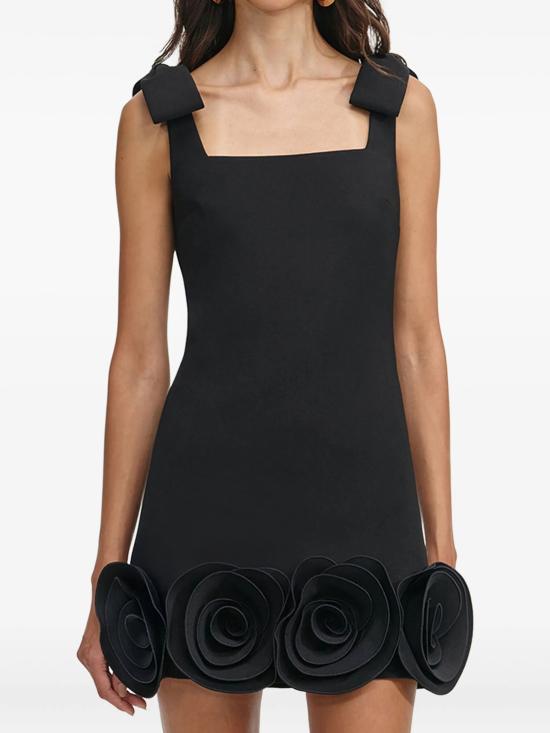 25FW 셀프 포트레이트 미디 원피스 SC25020SB BLACK - SELF PORTRAIT