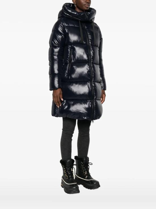 25FW 세이브더덕 롱패딩 D45510WLOVE21 90010 BLUE - SAVE THE DUCK